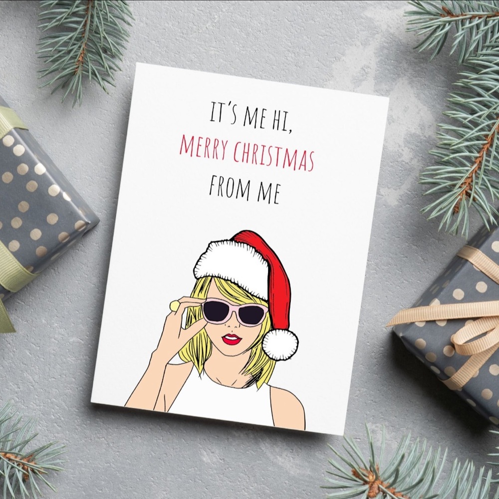 3/$25 Swiftie Xmas Card